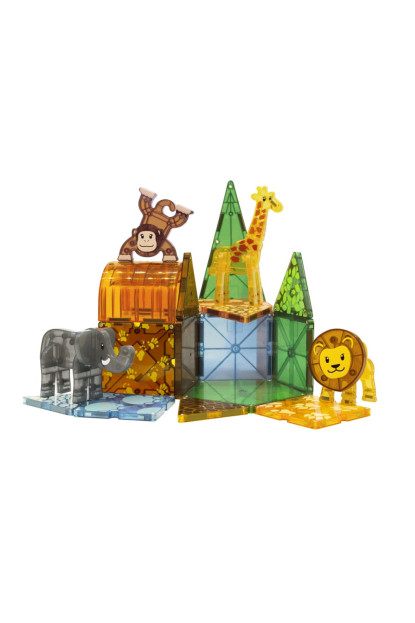MAGNA-TILES Safari Animals Set 25pcs