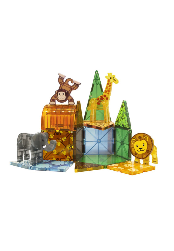 MAGNA-TILES Safari Animals Set 25pcs