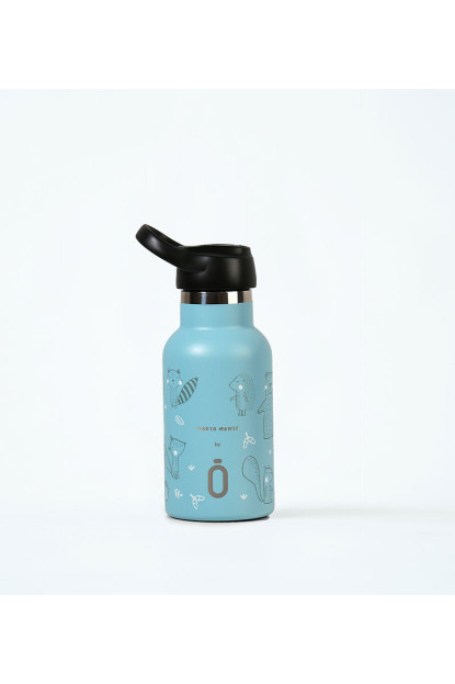 Botella termica 350ml Marta Munté – Forest azul RUNBOTT