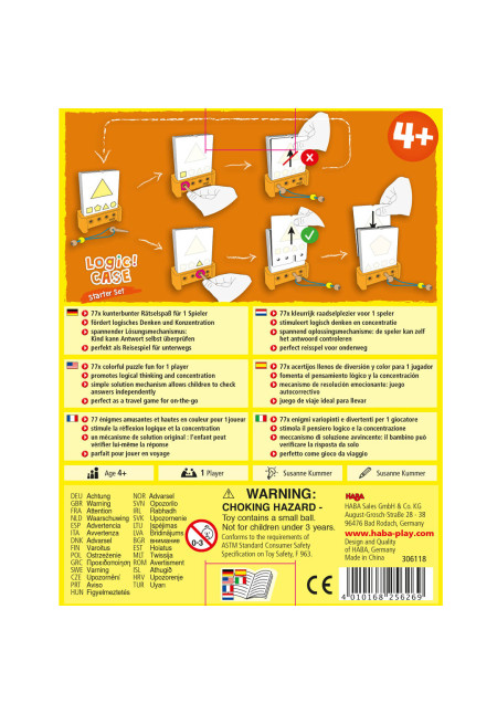 Logic! CASE Set de iniciación 4+ HABA