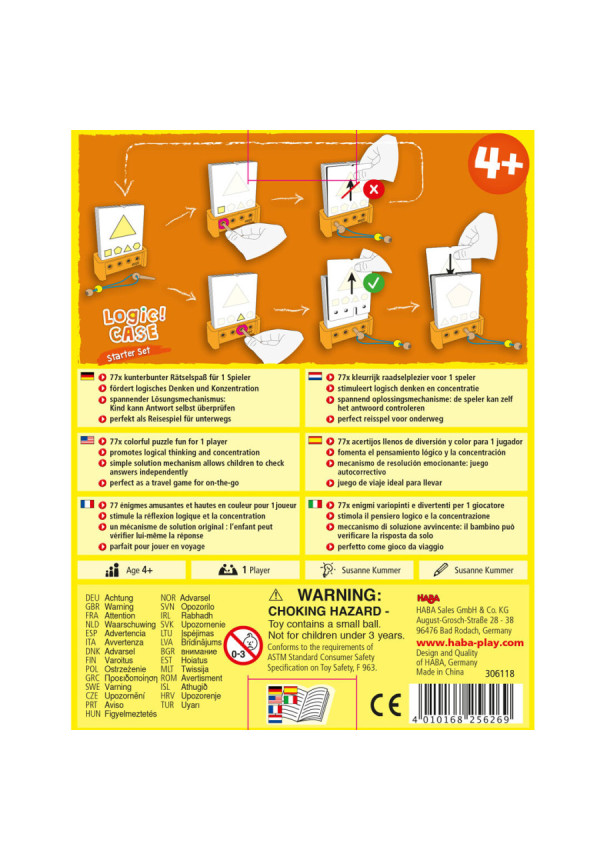 Logic! CASE Set de iniciación 4+ HABA