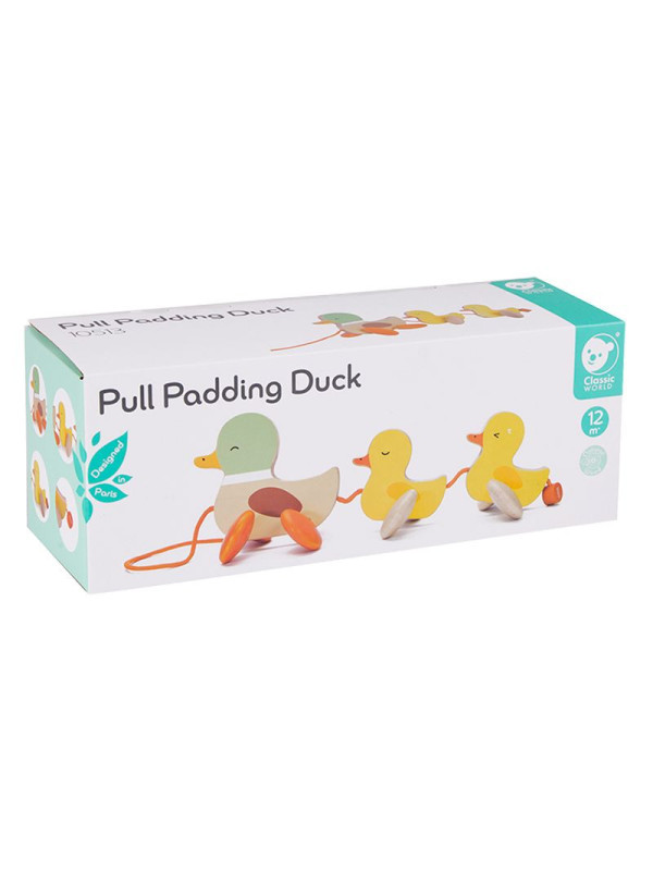 Arrastre Familia de patitos CLASSIC WORLD