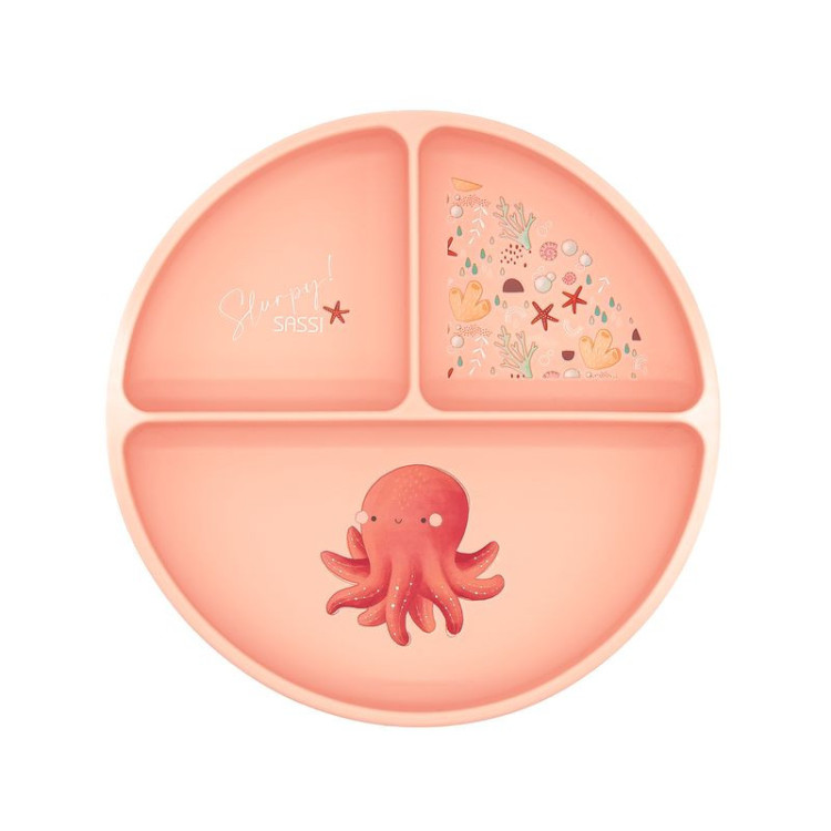 Plato de silicona Pulpo SASSI