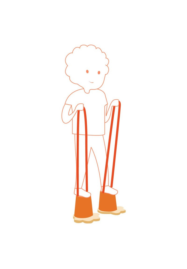 Pattoons zancos DJECO