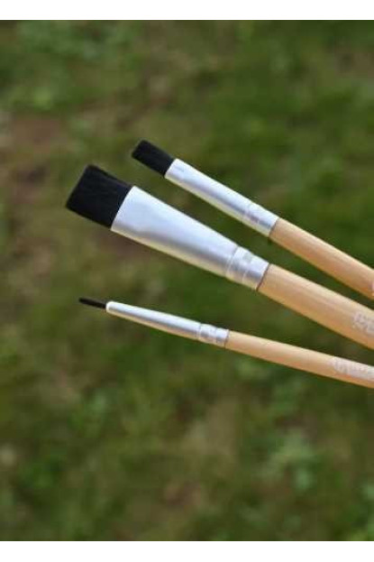  SET DE 3 PINCELES PARA MAQUILLAJE NAMAKI