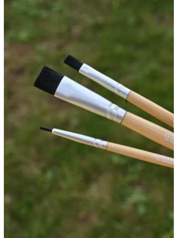  SET DE 3 PINCELES PARA MAQUILLAJE NAMAKI