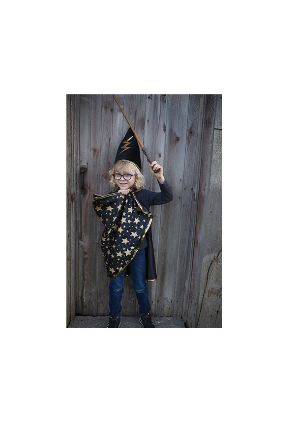 Capa reversible de mago con sombrero TALLA 4-6 GREAT PRETENDERES