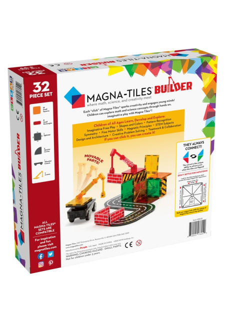 MAGNA-TILES Construction Set 32 pcs.
