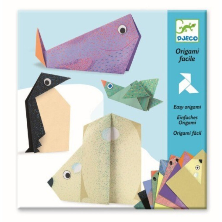 Papiroflexia Origami animales polares DJECO