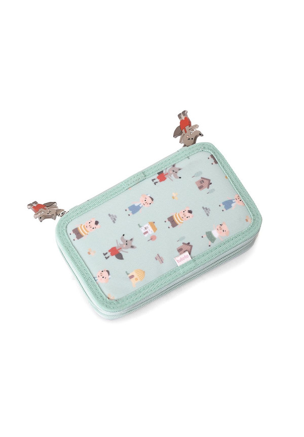 Estuche Plumier Doble The Three Little Pigs