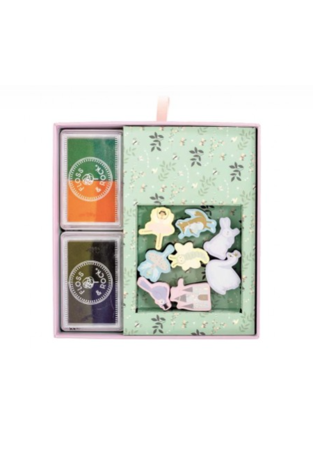 MI SET DE TAMPONES ENCHANTED FLOSS&ROCK