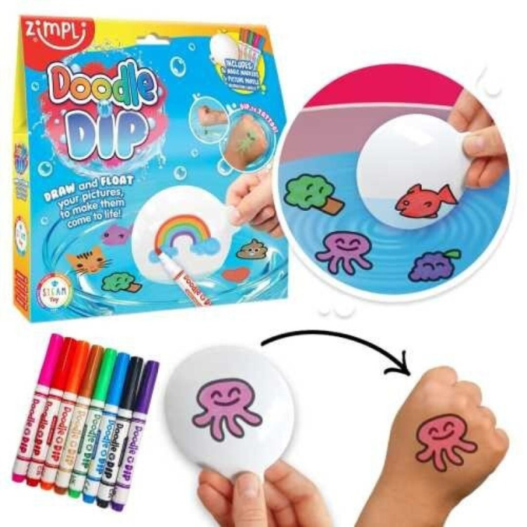 DIBUJOS MAGICOS DOODLE ´N´ DIP ZIMPLIKIDS