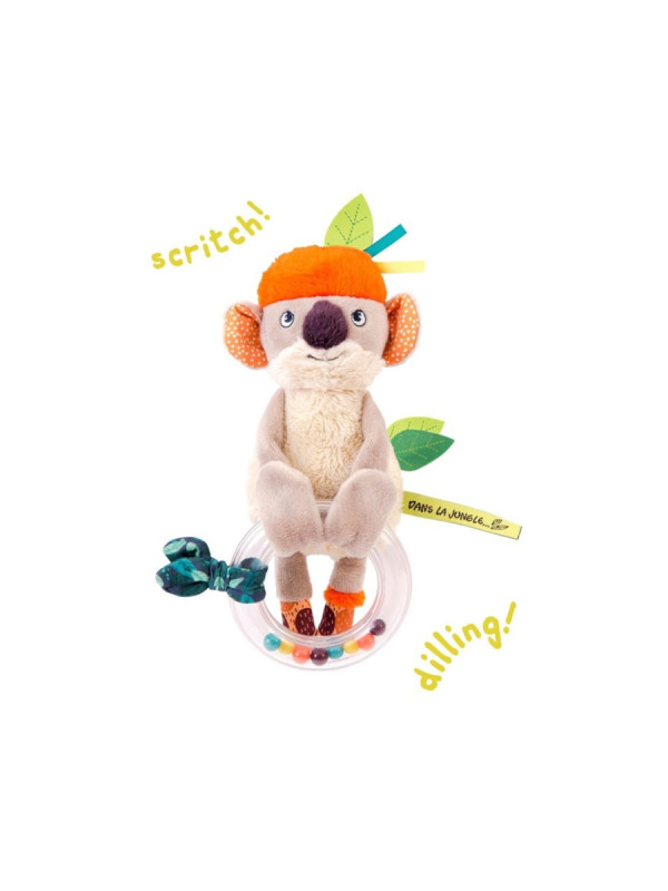 Sonajero anilla bolas koala Koco Jungla MOULIN ROTY