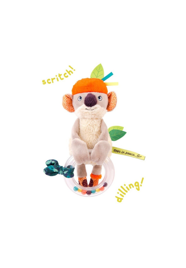 Sonajero anilla bolas koala Koco Jungla MOULIN ROTY