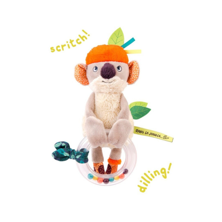 Sonajero anilla bolas koala Koco Jungla MOULIN ROTY