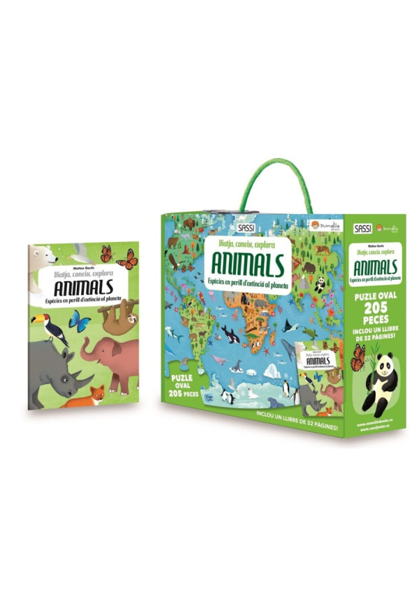 ANIMALS - ESPECIES EN PERILL D'EXTINCIO MANOLITO BOOKS