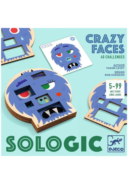 Sologic Crazy faces DJECO