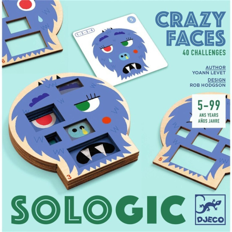Sologic Crazy faces DJECO