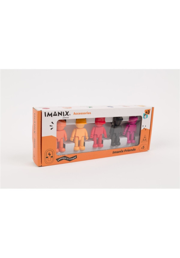  Imanix Friends colores cálidos 5 pzas