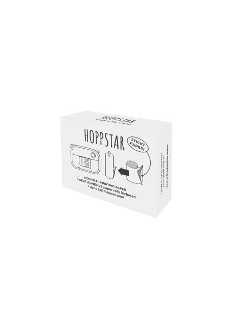 Recarga 3 rollos de papel adhesivo HOPPSTAR