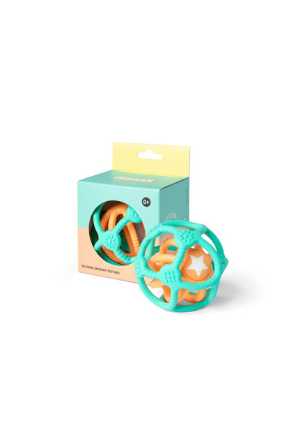 Sensory Balls Set of 2 Green and Orange LITTLE L