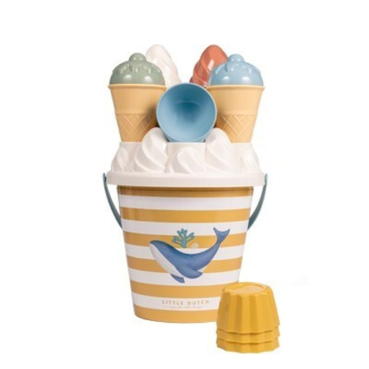 SET PLAYA HELADOS OCEAN DREAMS AZUL LITTLE DUTCH