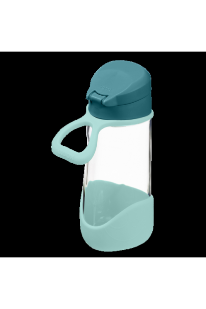 Botella tritán con boquilla y asa 450ml B.Box - Emerald Forest