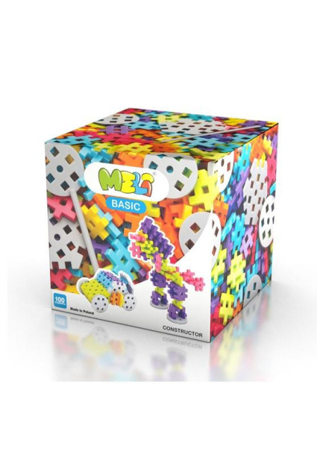 MELI BASIC CONSTRUCTOR 100 PIEZAS