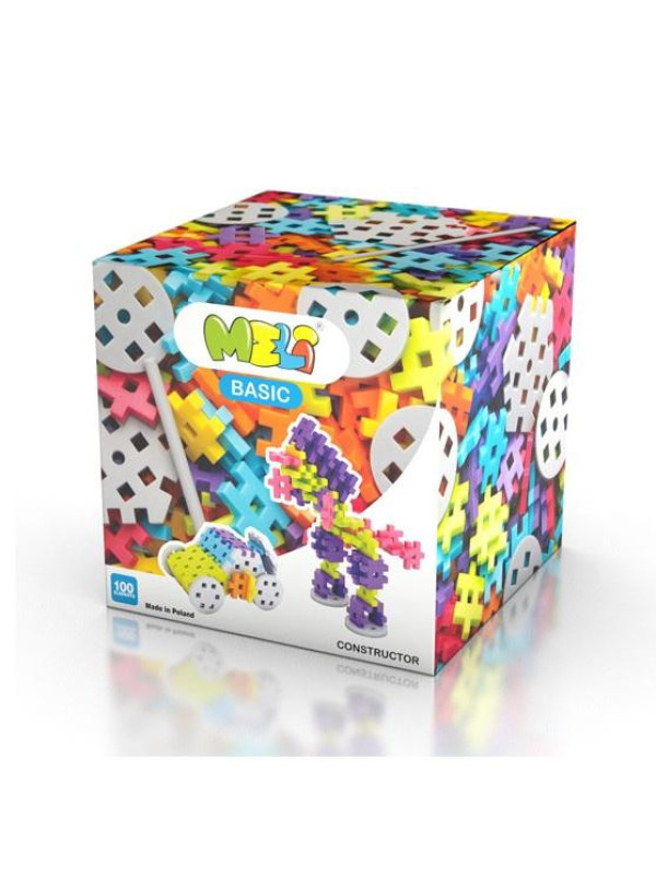 MELI BASIC CONSTRUCTOR 100 PIEZAS