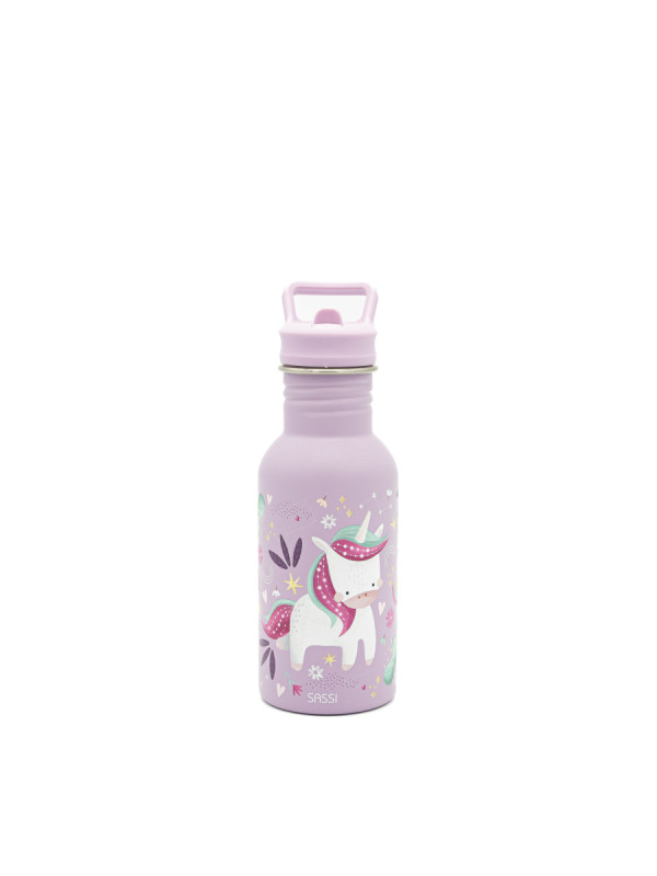Botella Acero Inox Unicornio SASSI