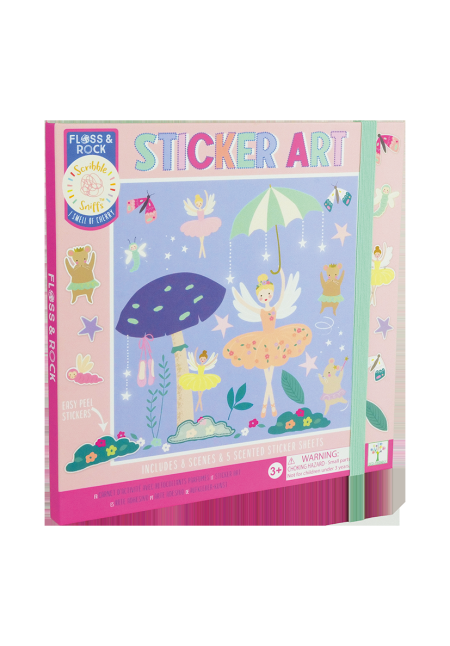 LIBRO DE ADHESIVOS CON OLOR ENCHANTED FLOSS&ROCK