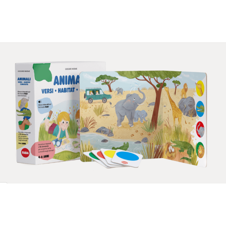 Animales: sonidos, hábitats, curiosidades JUEGO FABA