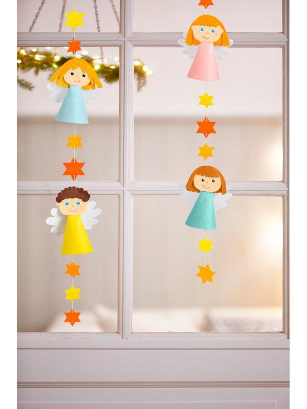 Set Creativo - Guirnalda de Fieltro Ángel HABA
