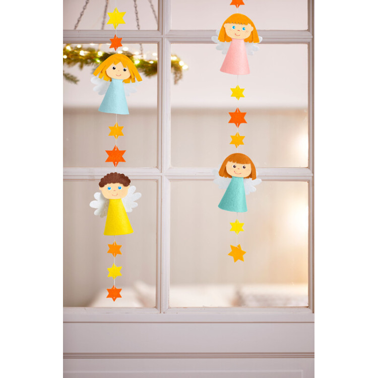 Set Creativo - Guirnalda de Fieltro Ángel HABA