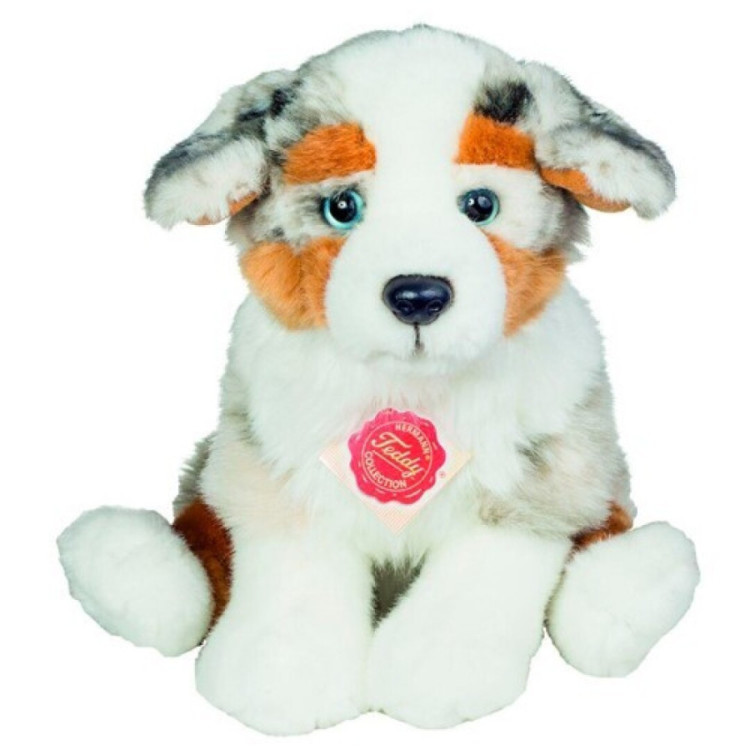 Cachorro Pastor Australiano 22 cm HERMANN TEDDY