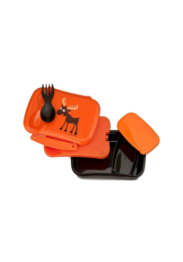 Caja de Almuerzo N'ice Box Kids Reno Naranja Carl Oscar