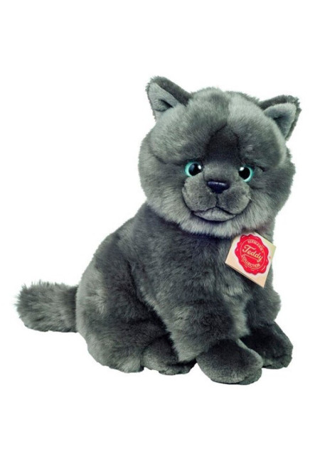 Gato Cartujo Sentado 20 cm