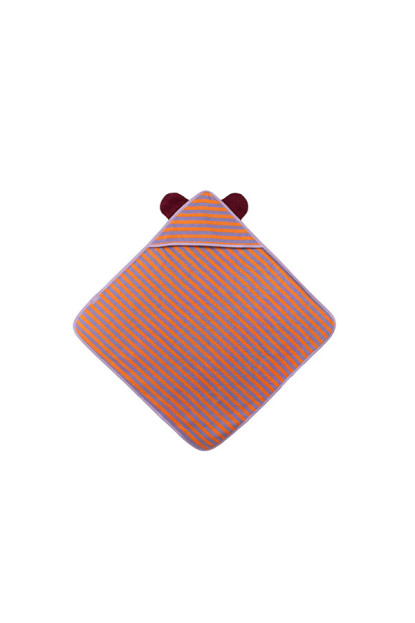 Toalla con capucha 100% algodón – 75 x 75 cm Bear Lavender Toalla con capucha 100% algodón – 75 x 75 cm Bear Lavender