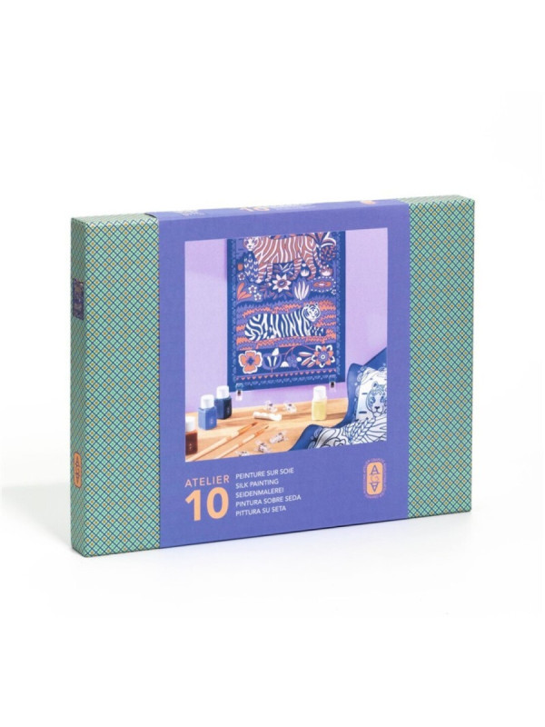 Atelier 10 Pintura en seda DJECO 