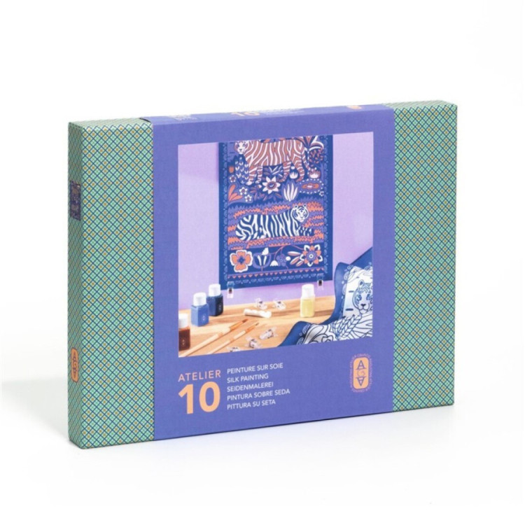 Atelier 10 Pintura en seda DJECO 