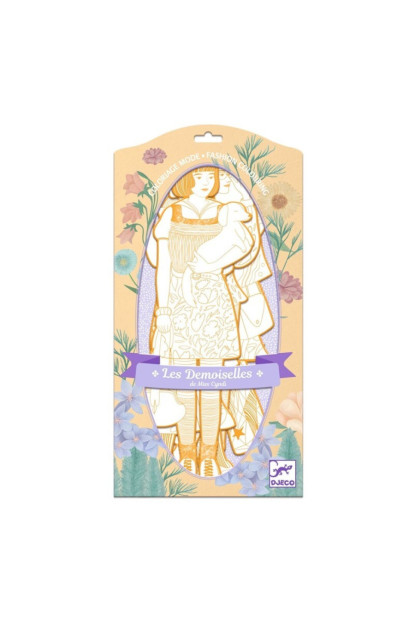 Figuras para colorear Scout & sus amigas  DJECO