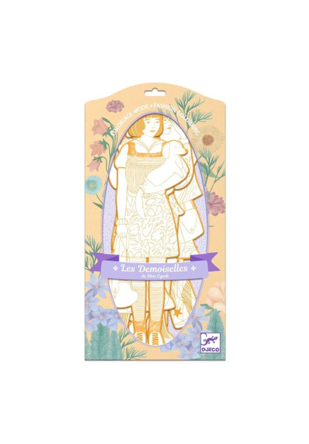 Figuras para colorear Scout & sus amigas  DJECO