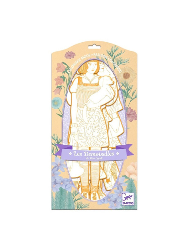 Figuras para colorear Scout & sus amigas  DJECO