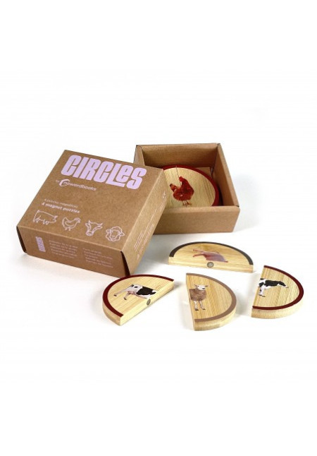 Circles Los Animales de Granja NOWORDBOOKS