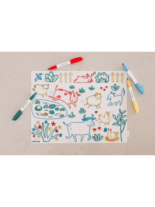 Scribble "En la Granja" 4 rotul.
