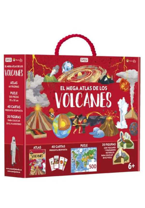 VOLCANES - MEGA ATLAS MANOLITO BOOKS
