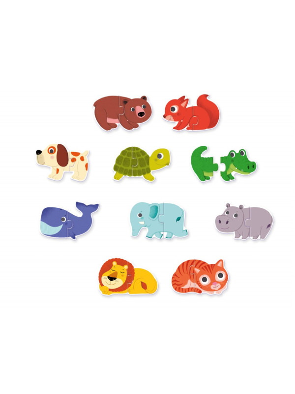 Educativos Puzzle Duo Animales