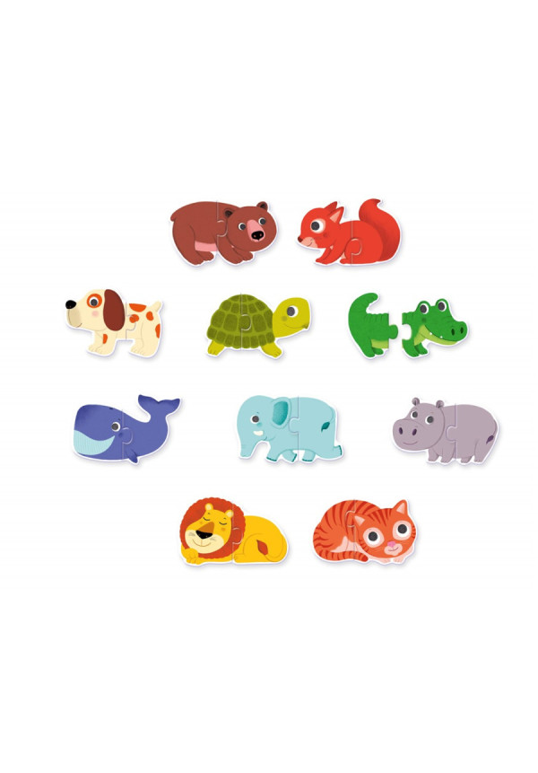 Educativos Puzzle Duo Animales