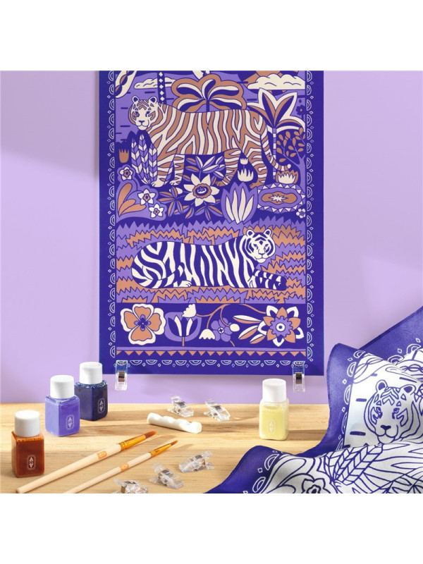 Atelier 10 Pintura en seda DJECO 