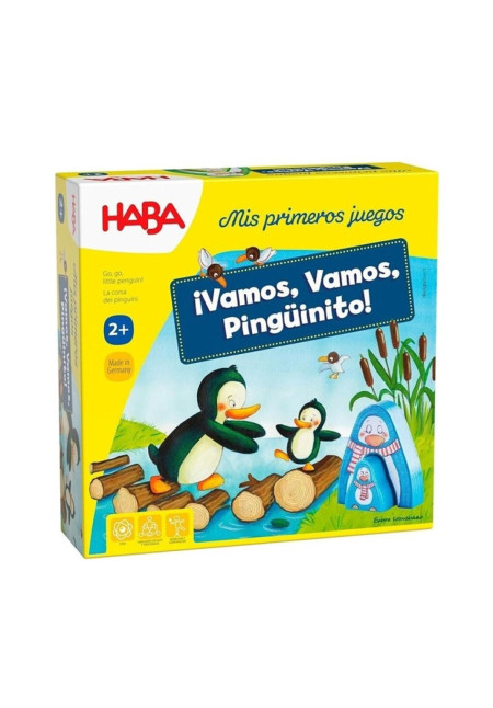  Mis Primeros Juegos -¡Vamos, Vamos, Pingüinito! HABA